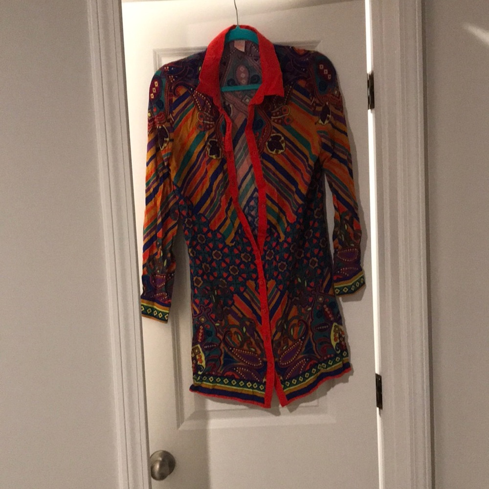 Flying tomato retro print dress/tunic